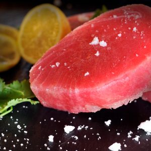 Atún steak sellado al vacío